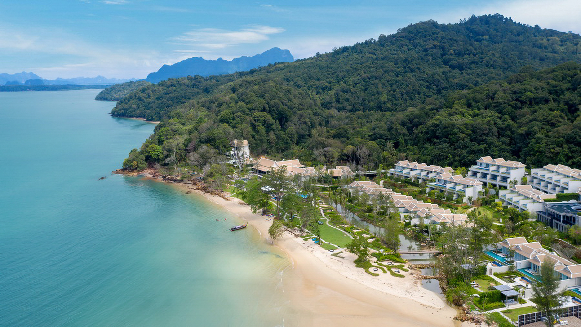 Tubkaek Beach Resort Aerial View
